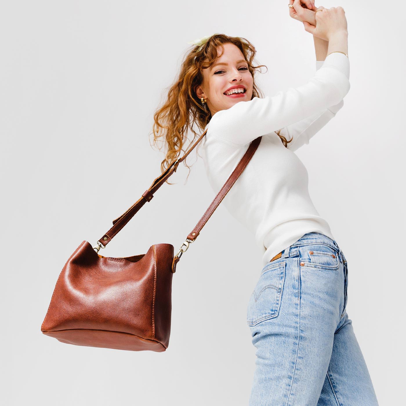 Almost Perfect' Butterfly Bucket Bag