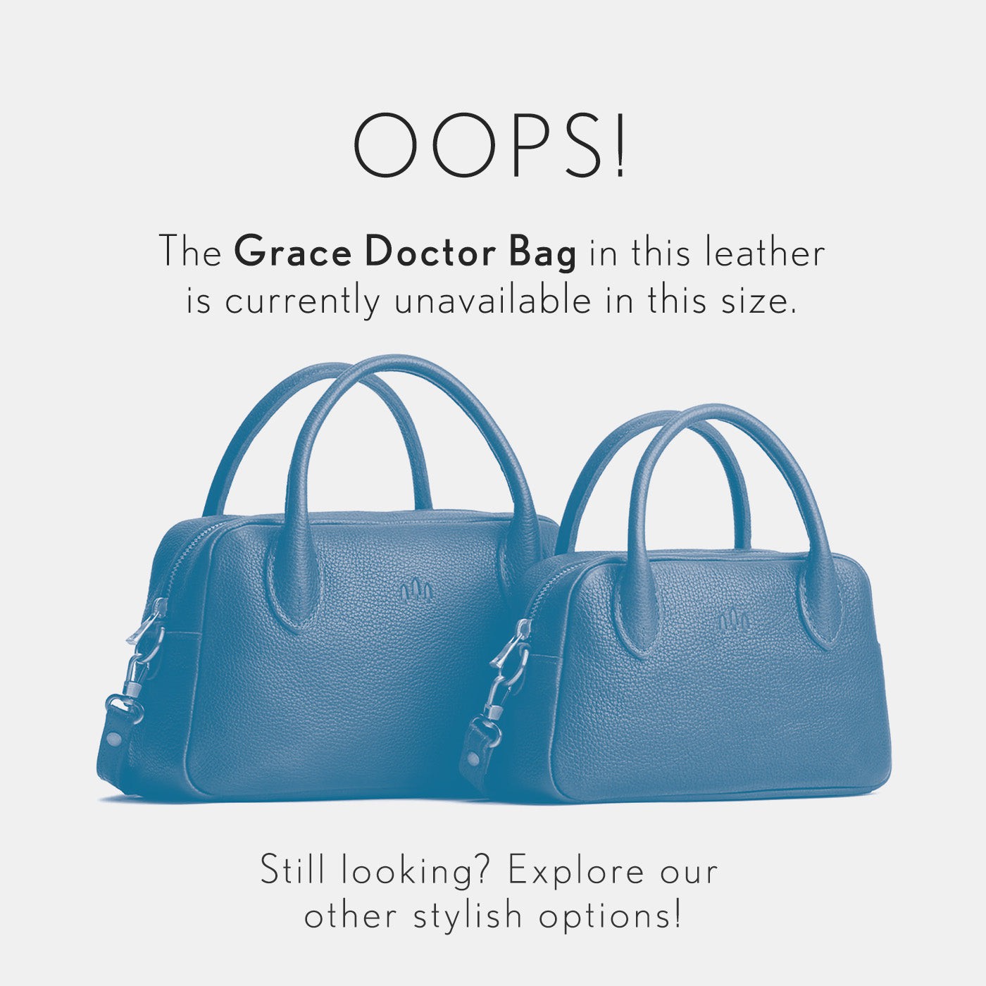 Almost Perfect' Grace Doctor Bag