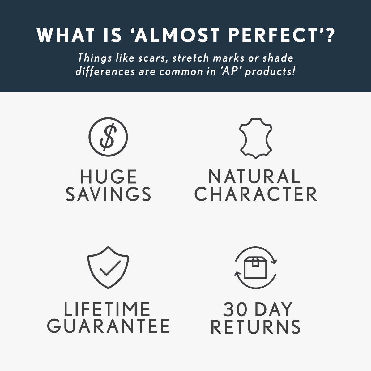 Almost Perfect' Leather Tote Bag