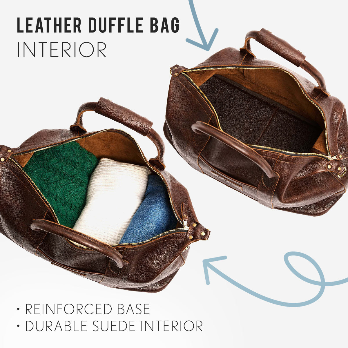 Almost Perfect' Leather Duffle Bag
