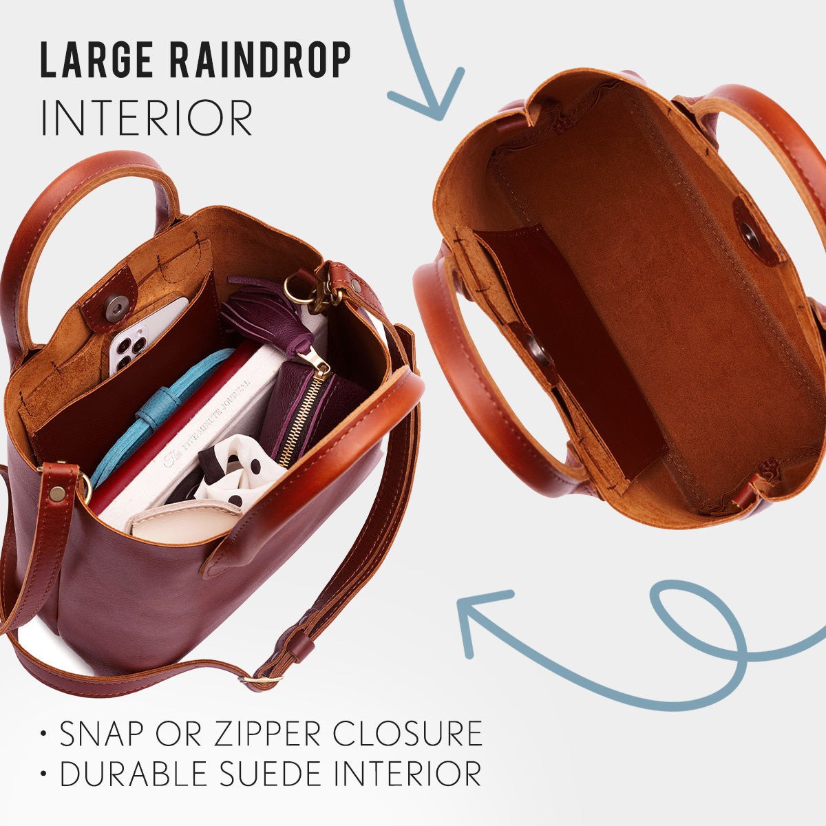 Almost Perfect' Raindrop Crossbody Bag