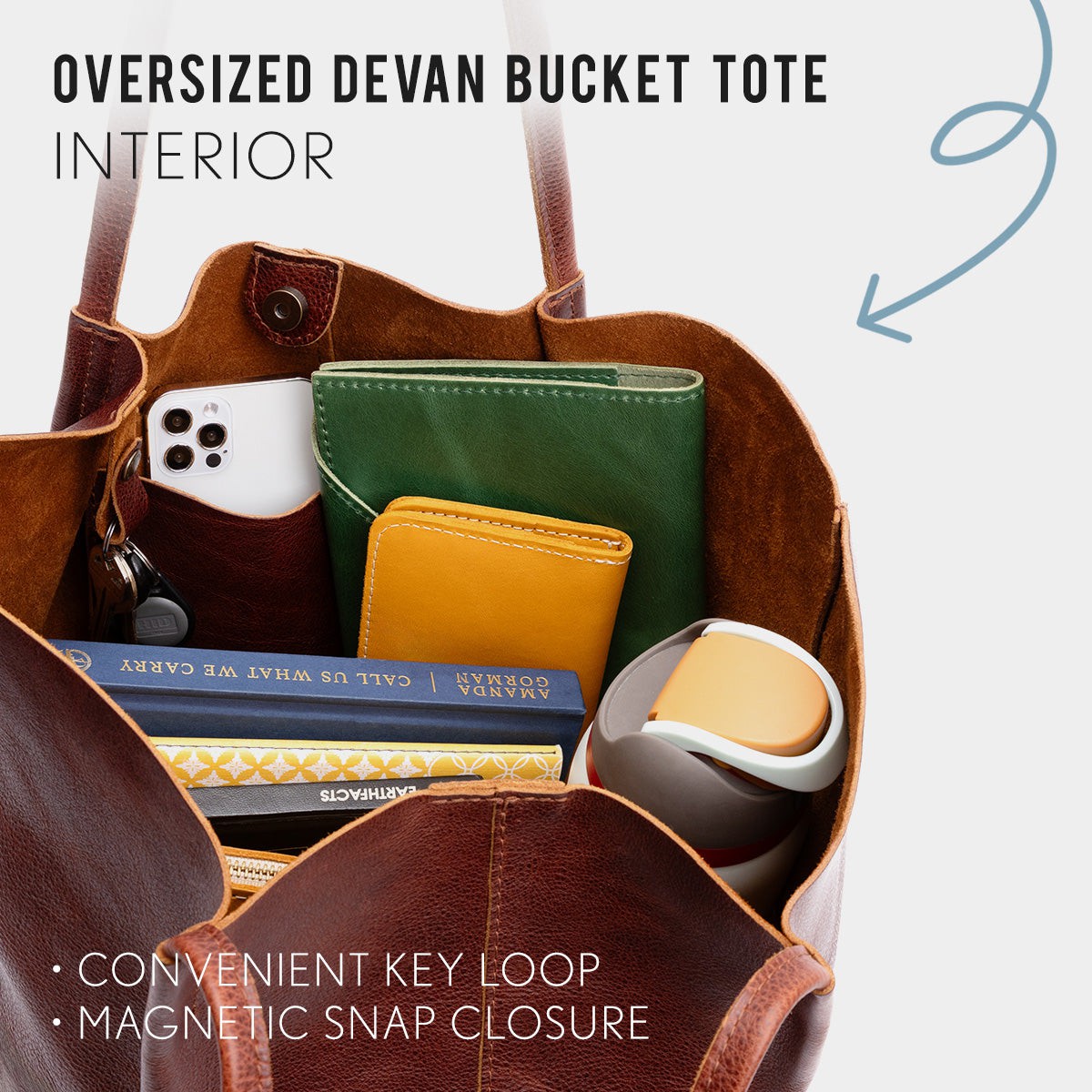 Almost Perfect' Devan Bucket Tote