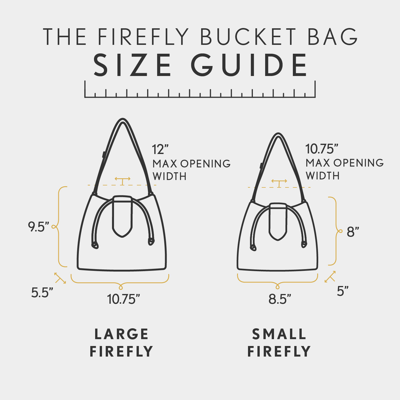 Almost Perfect' Firefly Bucket Bag