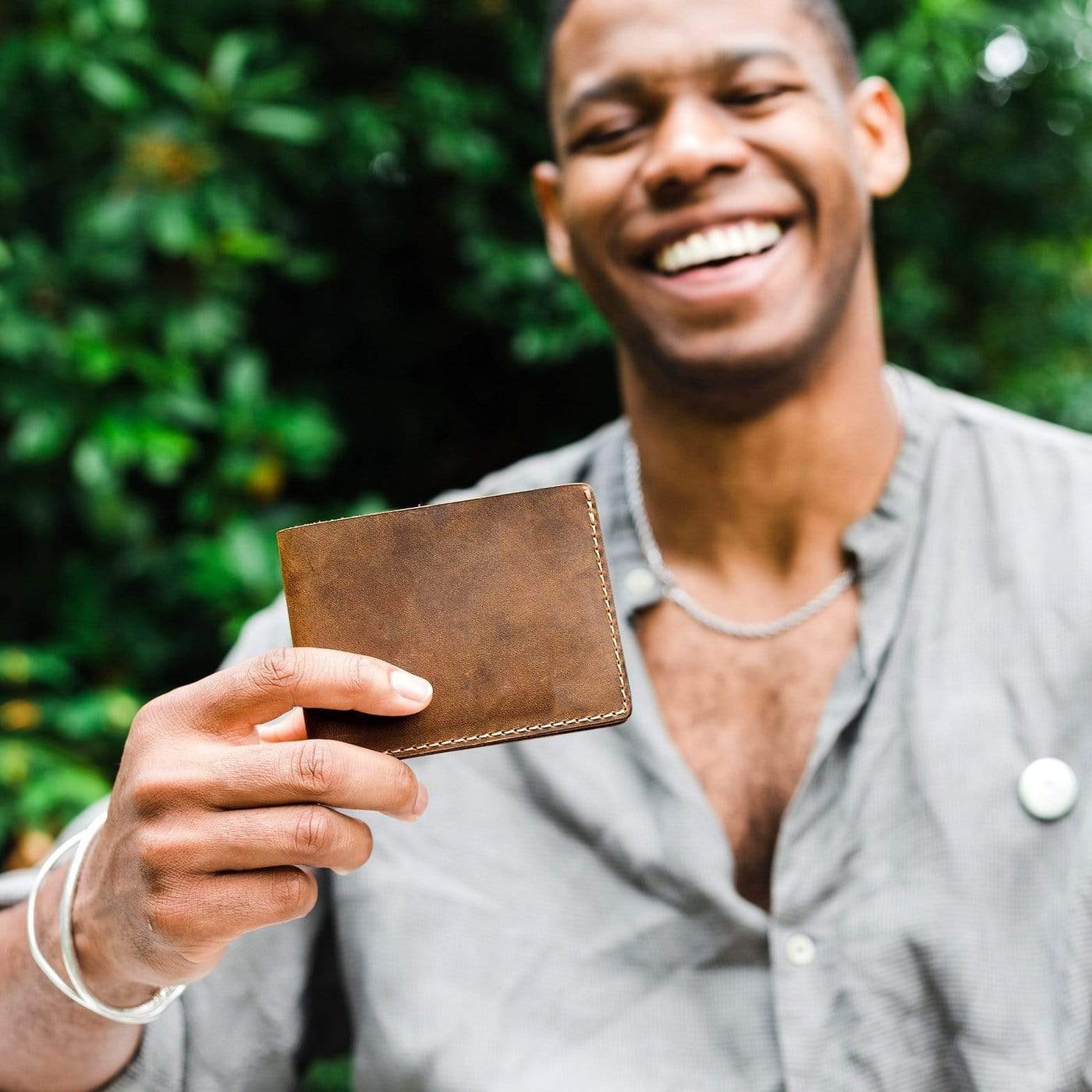 Almost Perfect' Bifold Leather Wallet