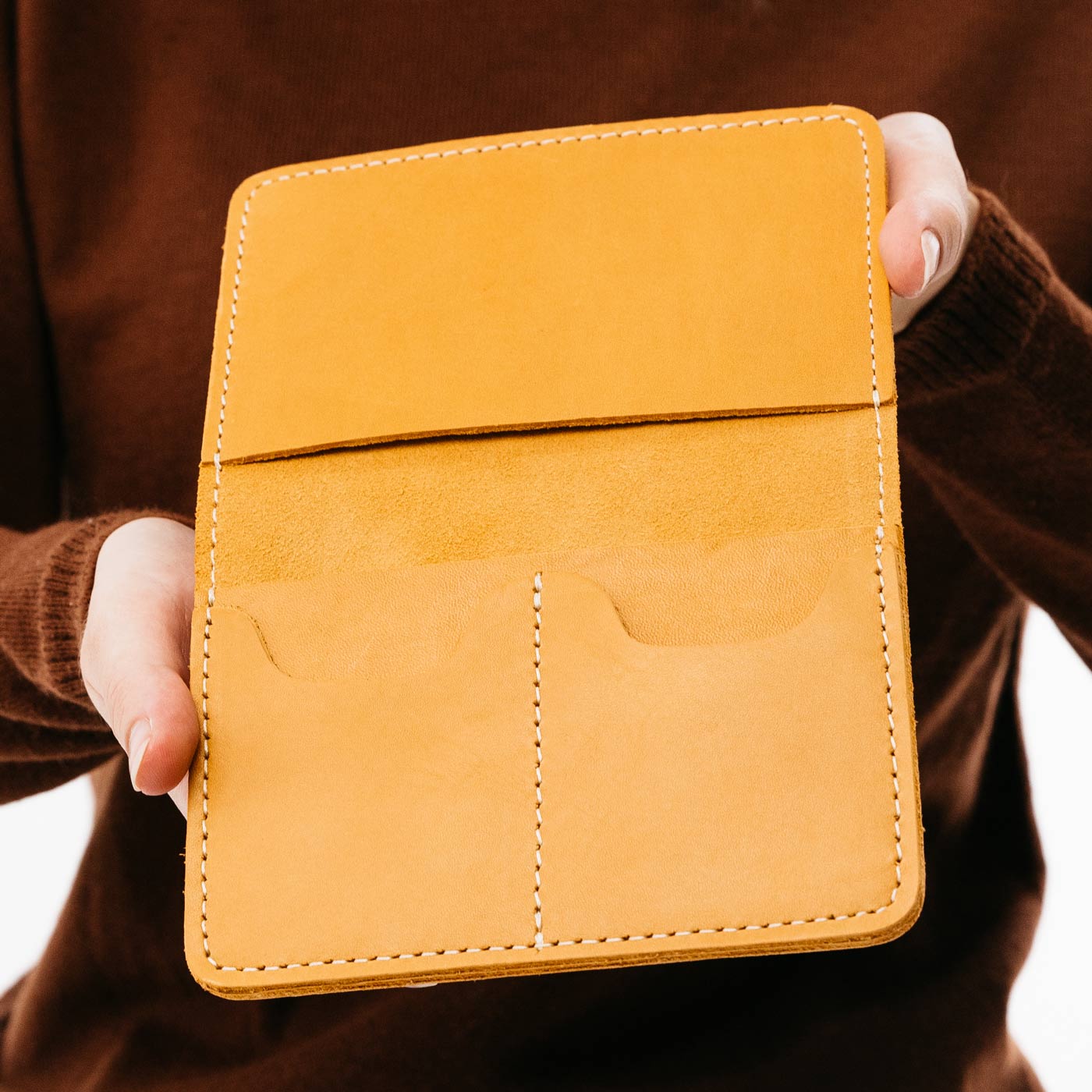 Almost Perfect' Leather Modern Passport Holder