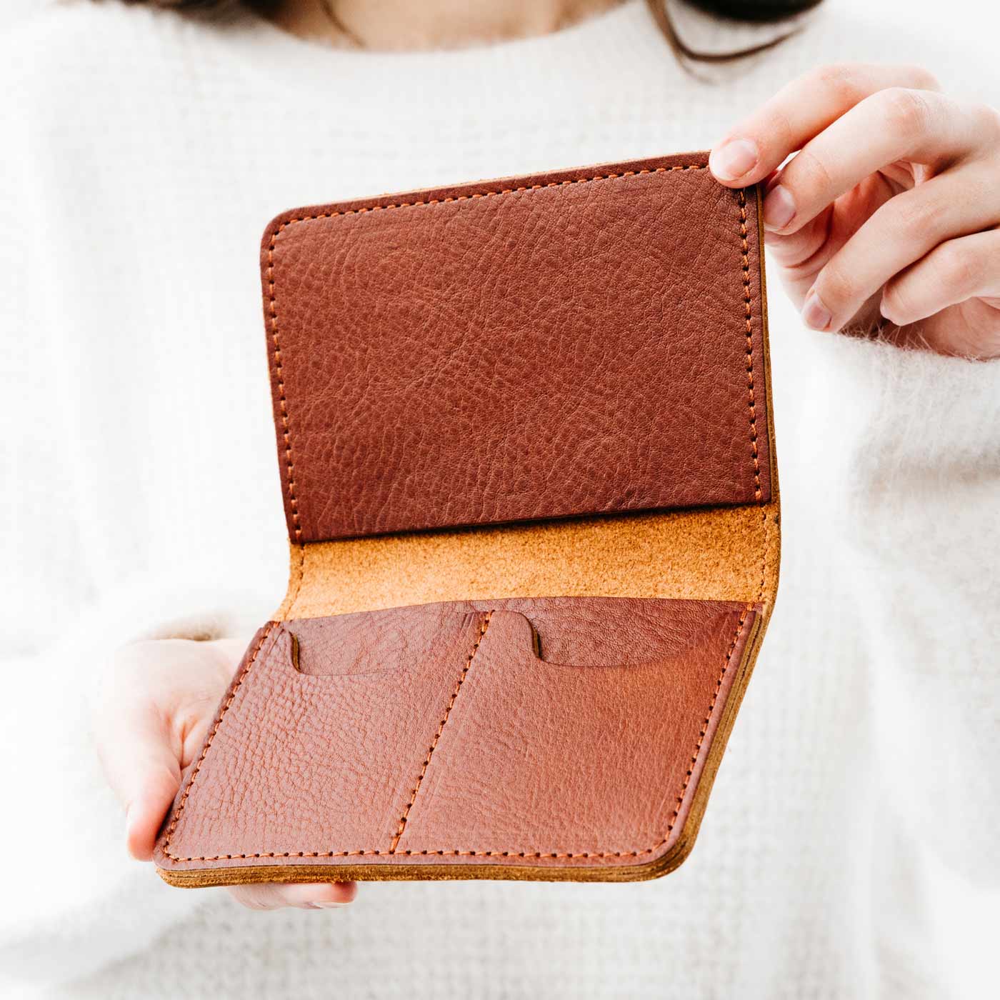 Almost Perfect' Leather Modern Passport Holder
