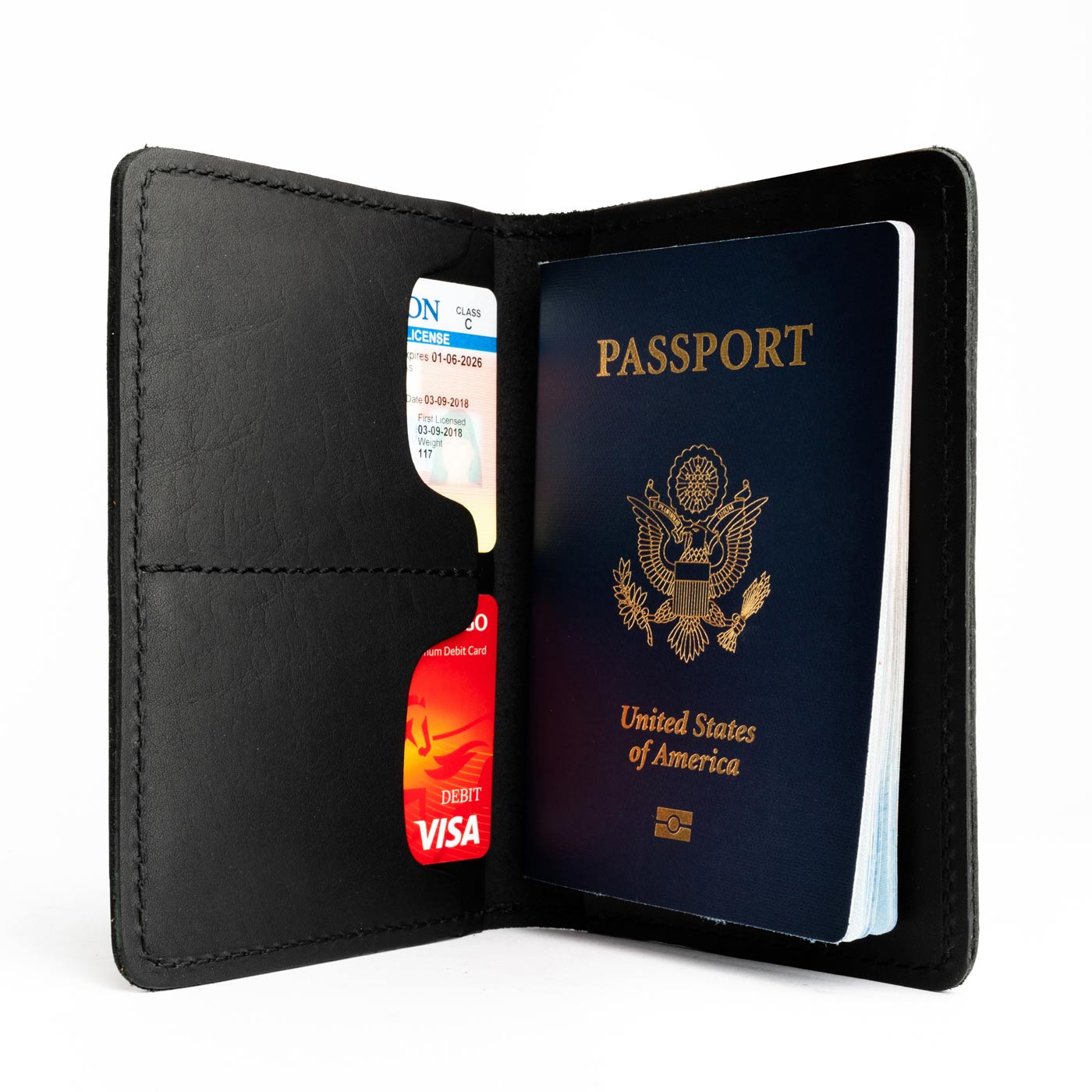 Almost Perfect' Leather Modern Passport Holder