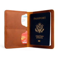 Almost Perfect' Leather Modern Passport Holder