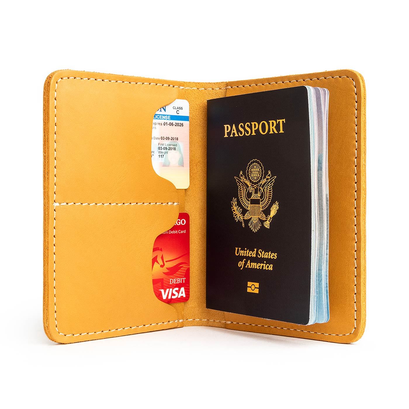 Almost Perfect' Leather Modern Passport Holder