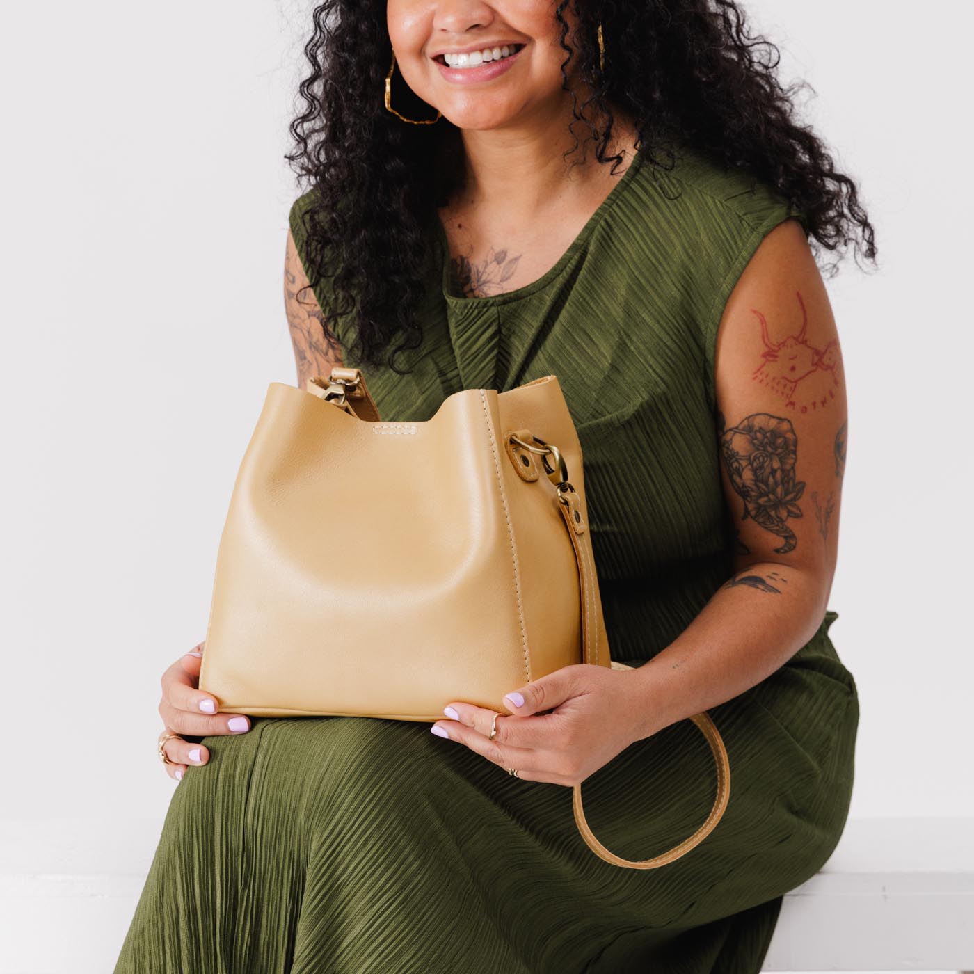 Almost Perfect' Butterfly Bucket Bag