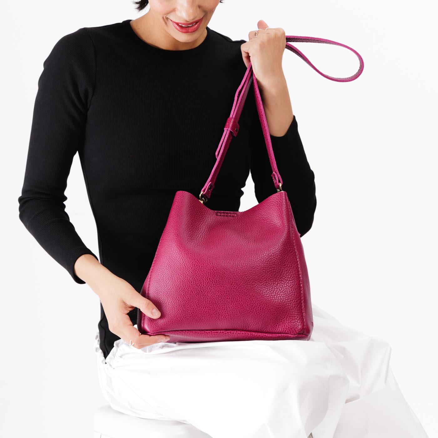 Almost Perfect' Butterfly Bucket Bag