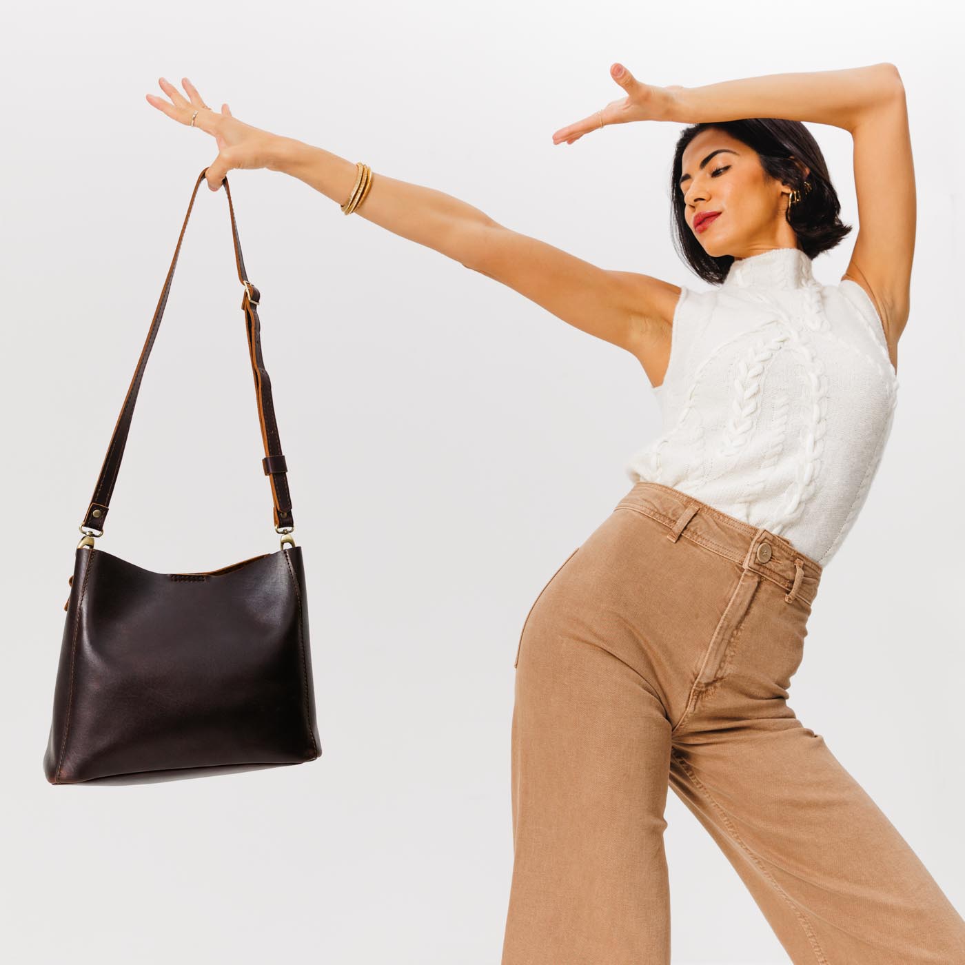 Almost Perfect' Butterfly Bucket Bag