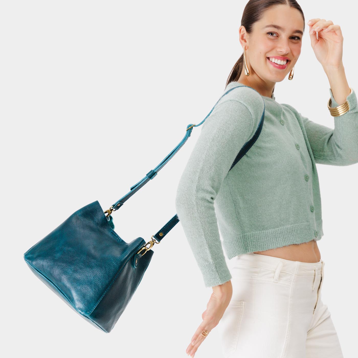 Almost Perfect' Butterfly Bucket Bag