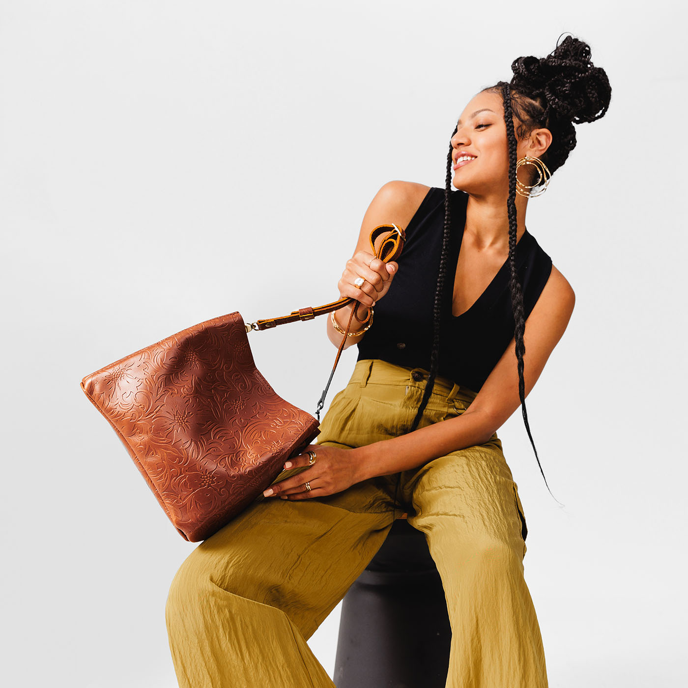 Almost Perfect' Butterfly Bucket Bag