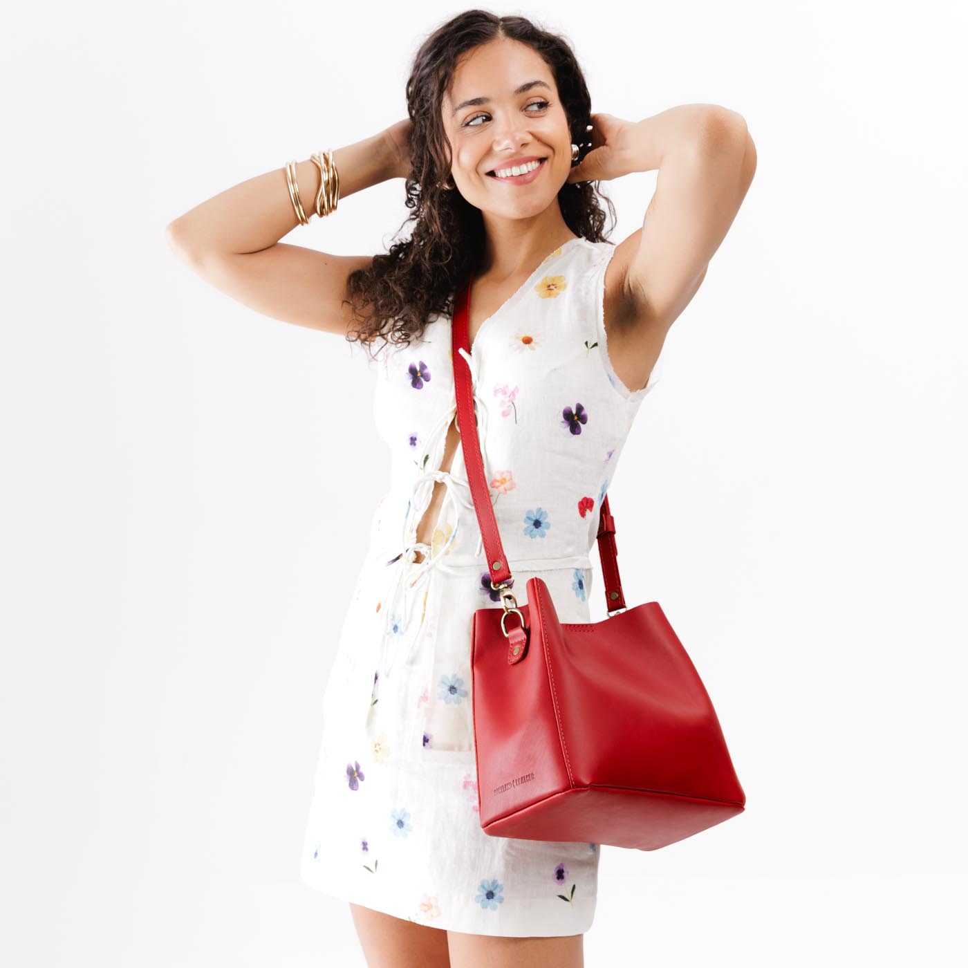 Almost Perfect' Butterfly Bucket Bag