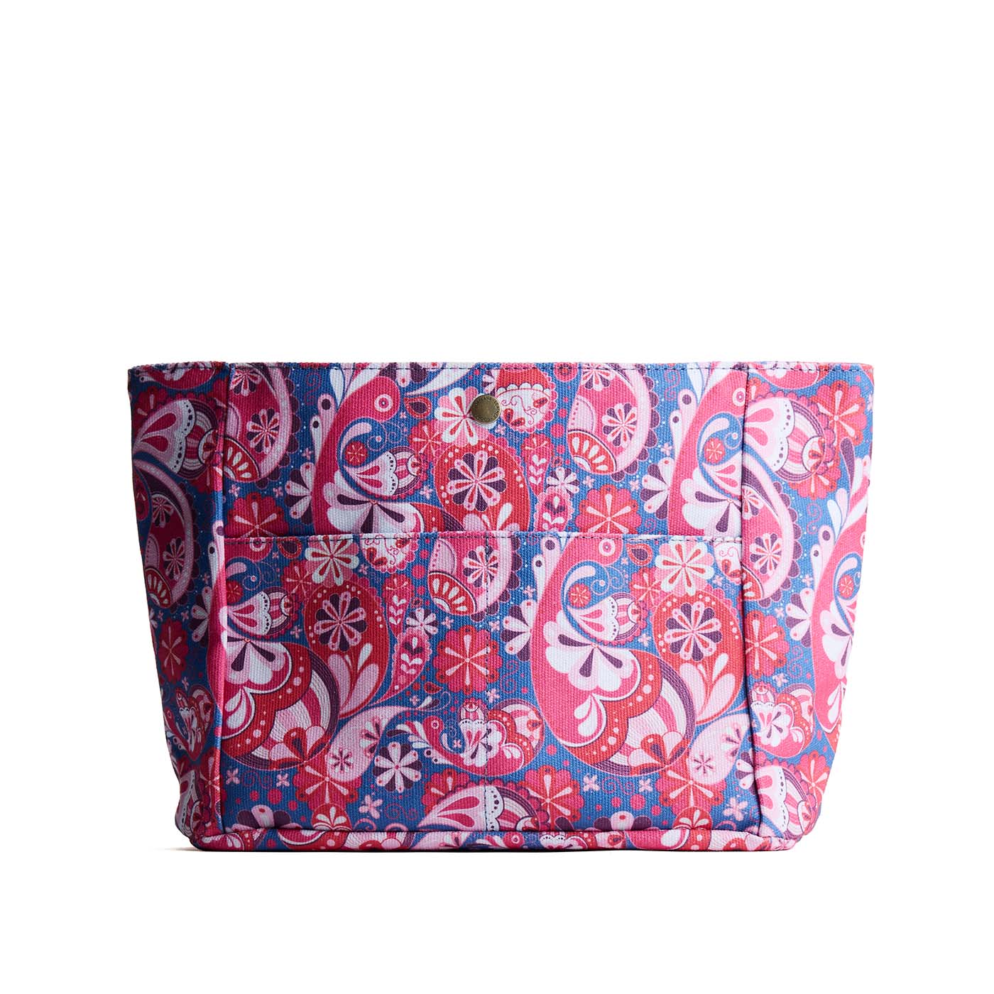 Printed Canvas Purse Organizer