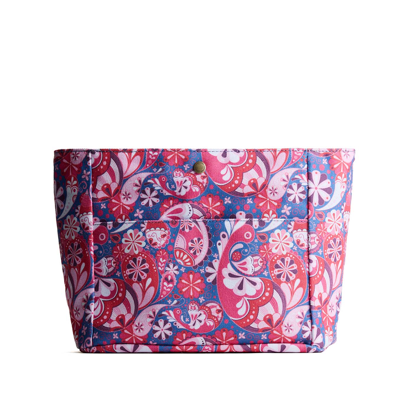 Printed Canvas Purse Organizer