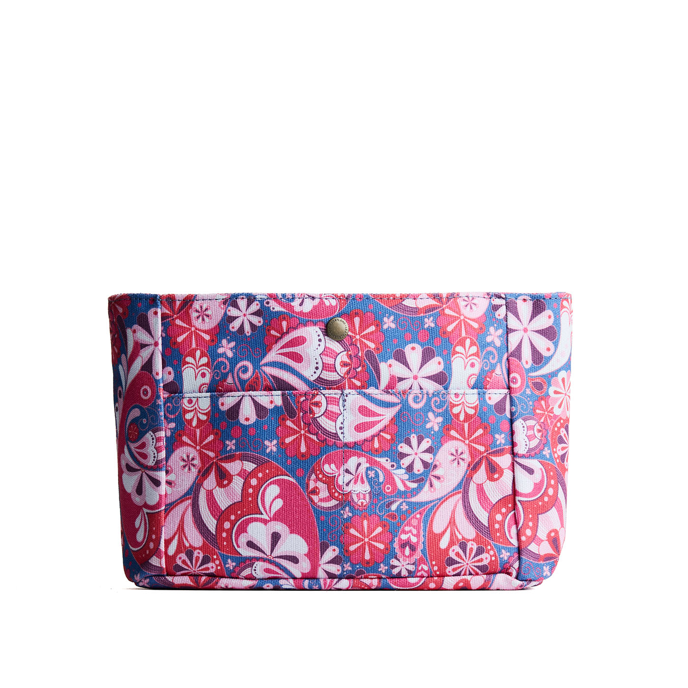 Printed Canvas Purse Organizer