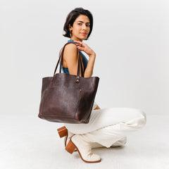 Almost Perfect' Leather Tote Bag
