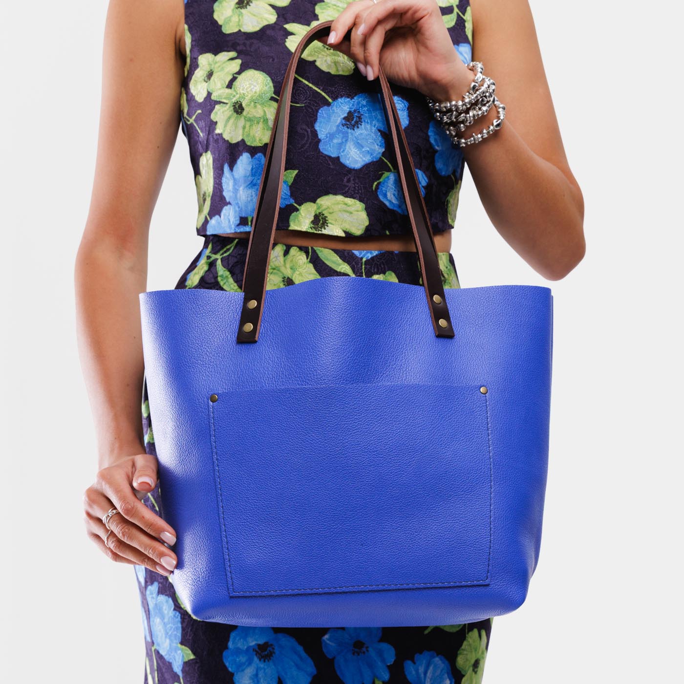 Almost Perfect' Leather Tote Bag