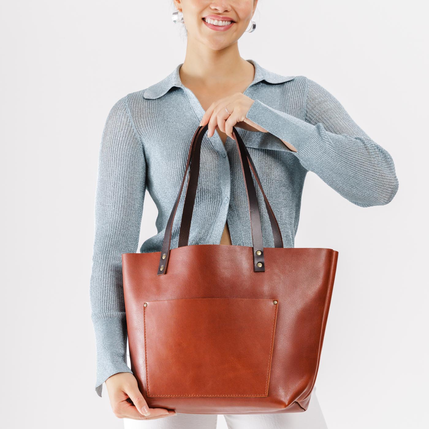 Almost Perfect' Leather Tote Bag