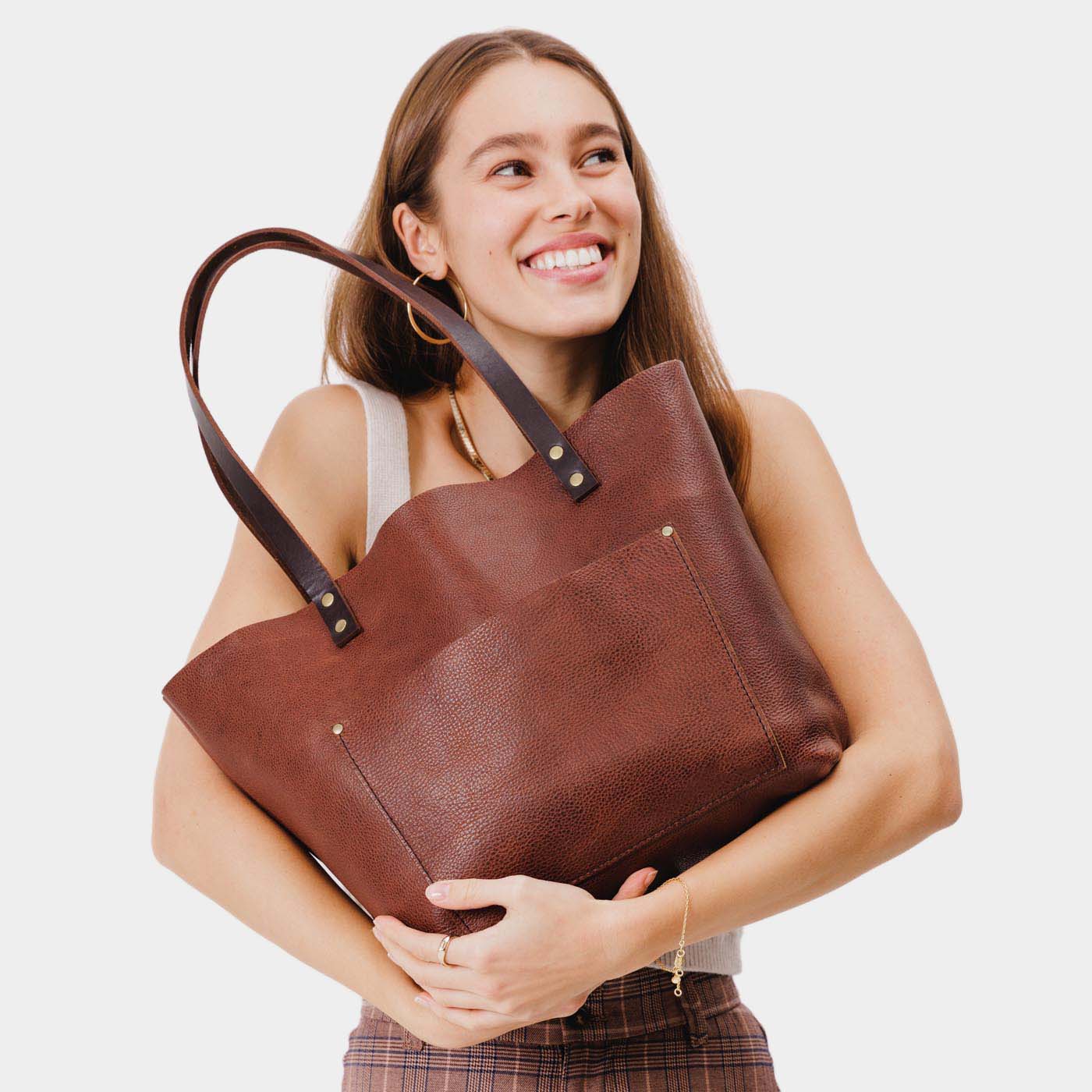 Almost Perfect' Leather Tote Bag