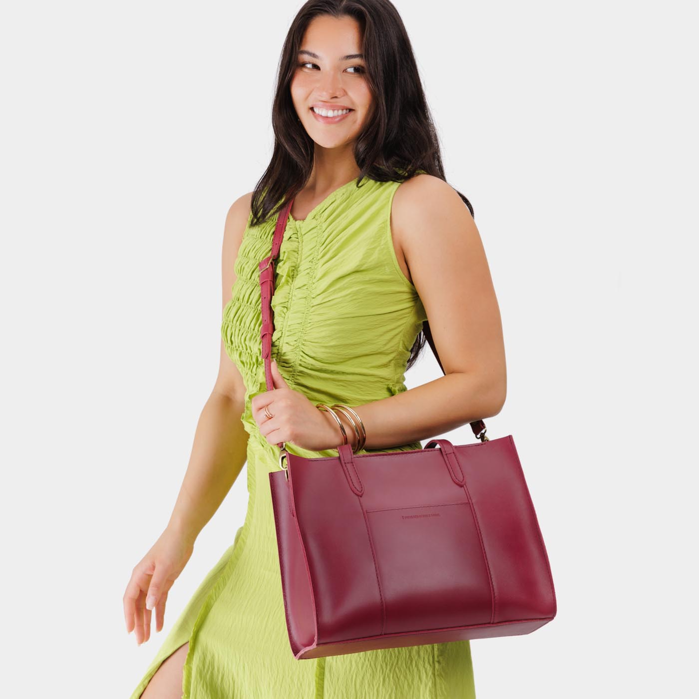 Almost Perfect' Large Lola Zipper Crossbody Tote