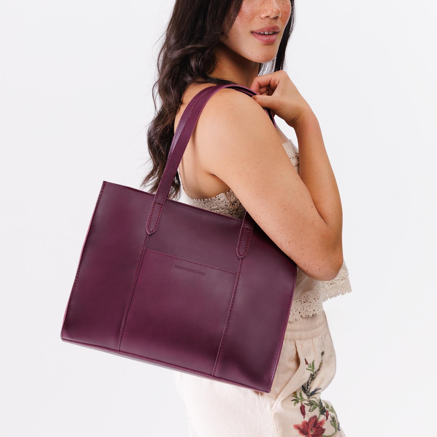 Almost Perfect' Large Lola Zipper Crossbody Tote