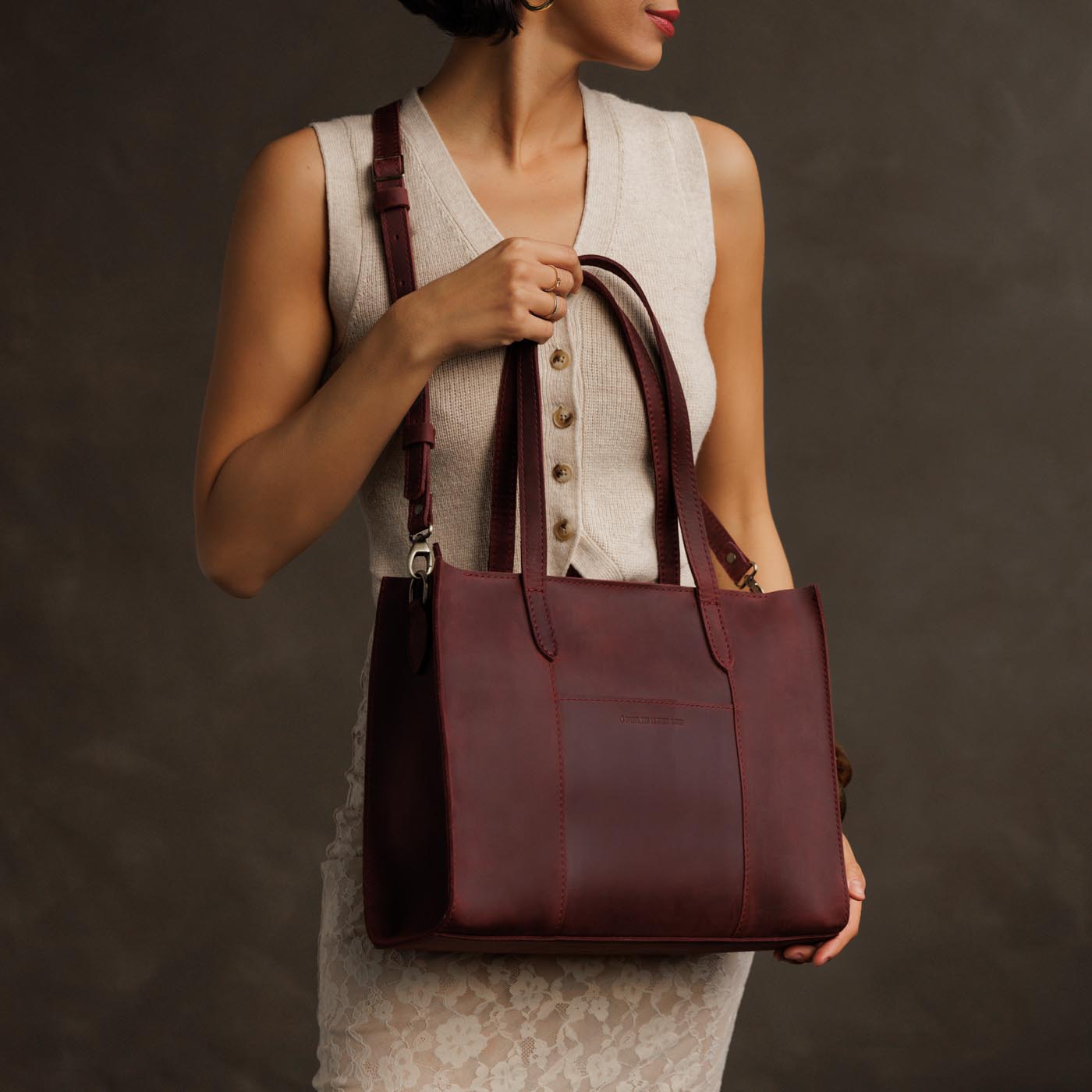 Almost Perfect' Large Lola Zipper Crossbody Tote