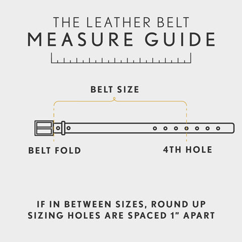 Men's Artisan Leather Belt