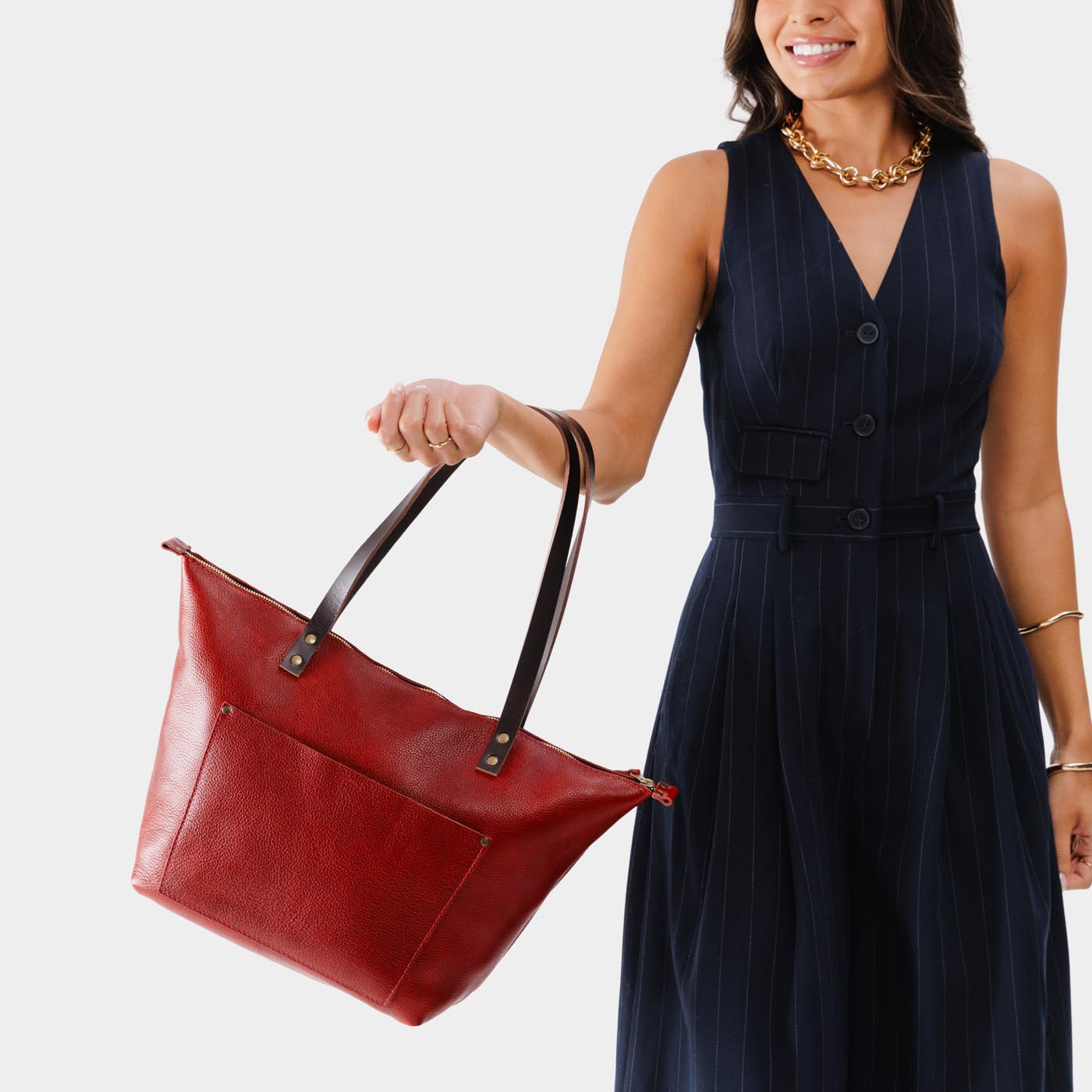 Almost Perfect' Leather Tote Bag