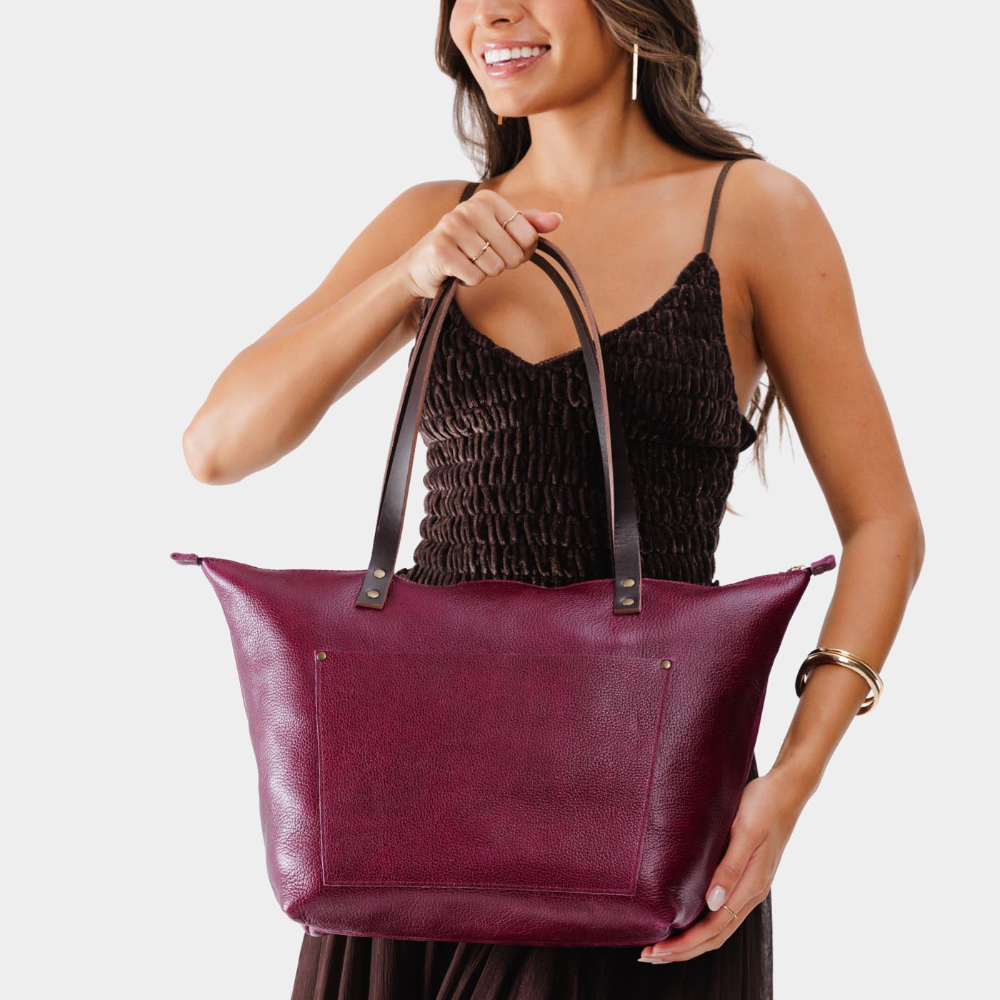 Leather Tote Bag