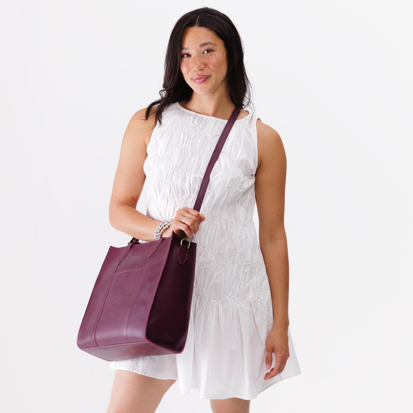 Almost Perfect' Large Lola Zipper Crossbody Tote