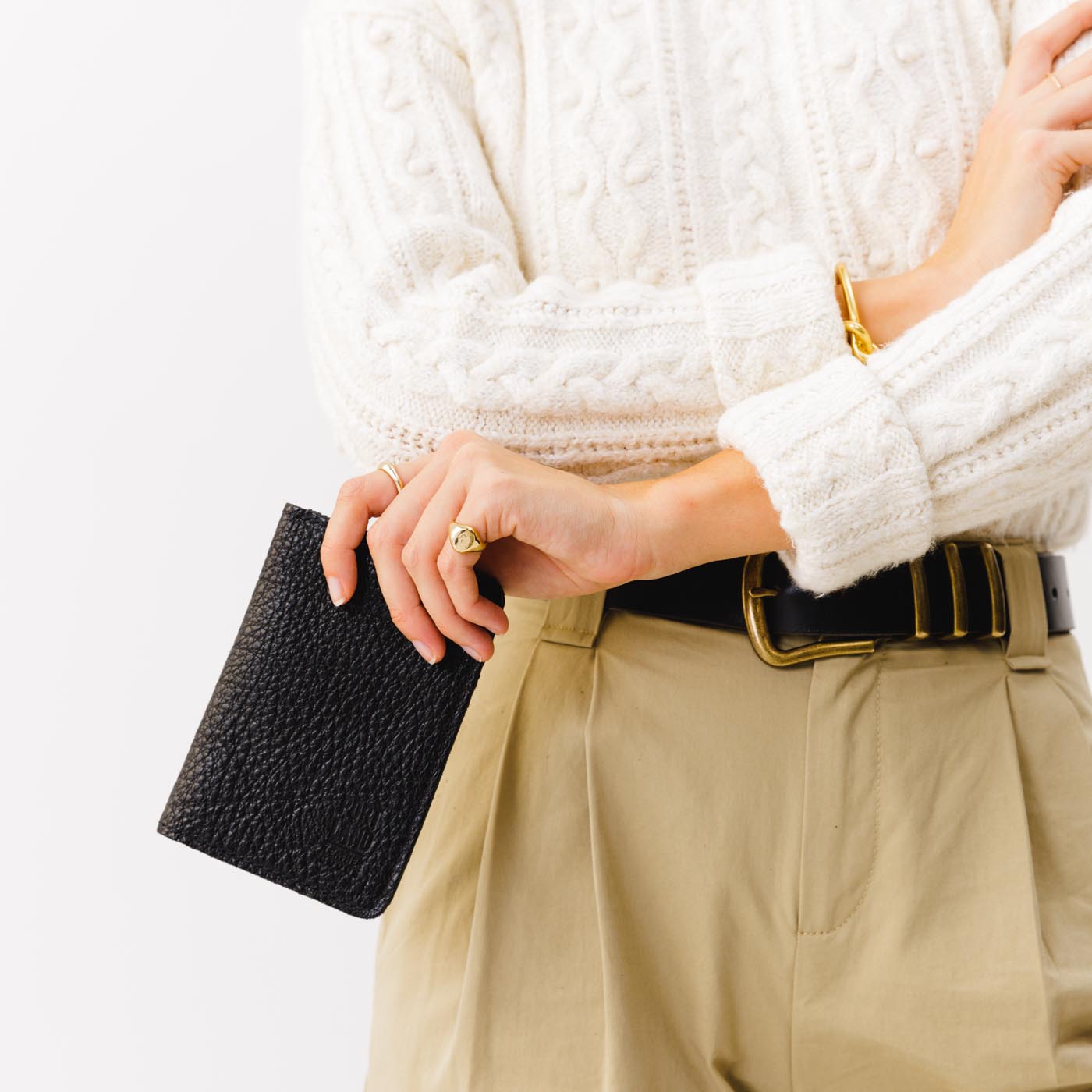 Almost Perfect' Leather Modern Passport Holder