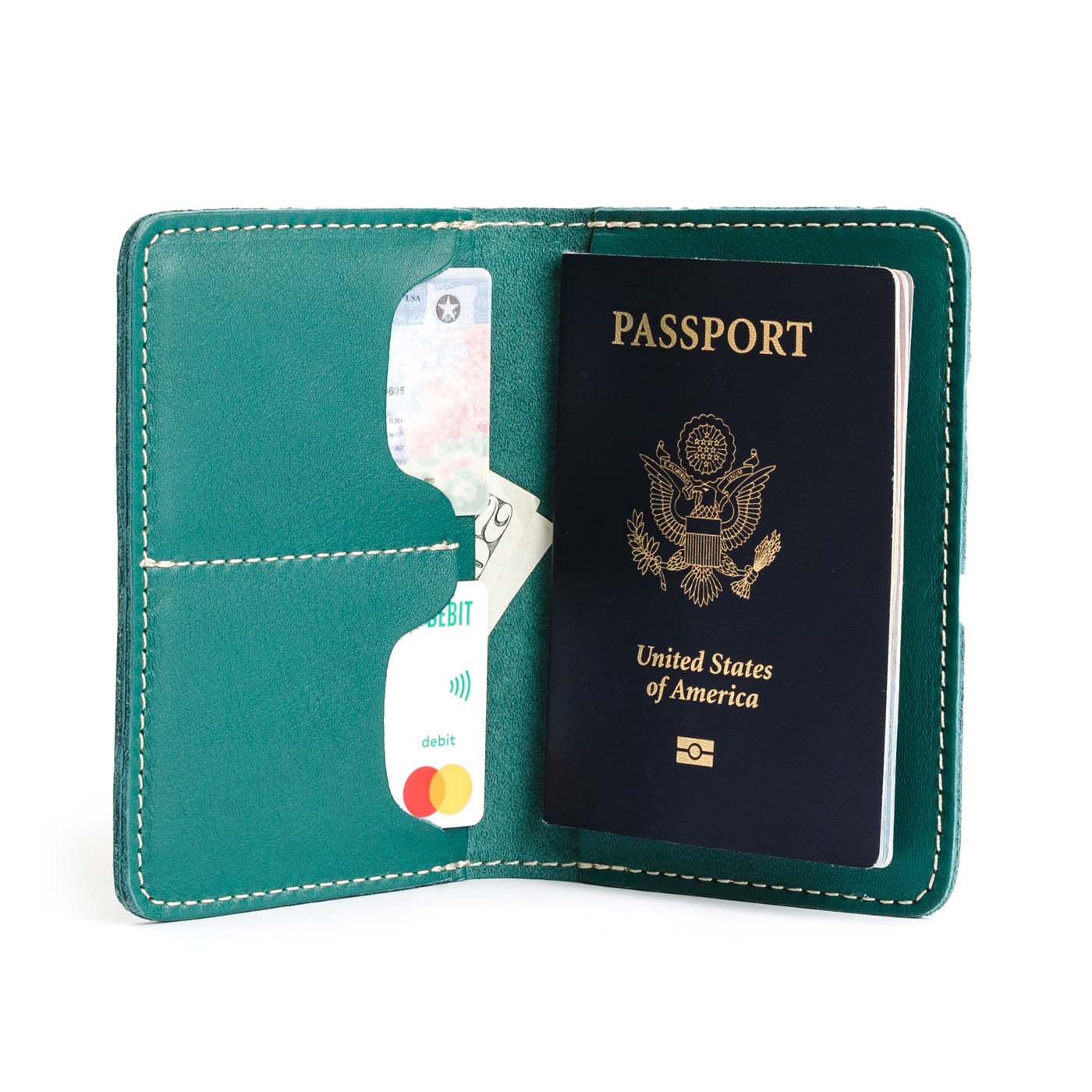 Almost Perfect' Leather Modern Passport Holder