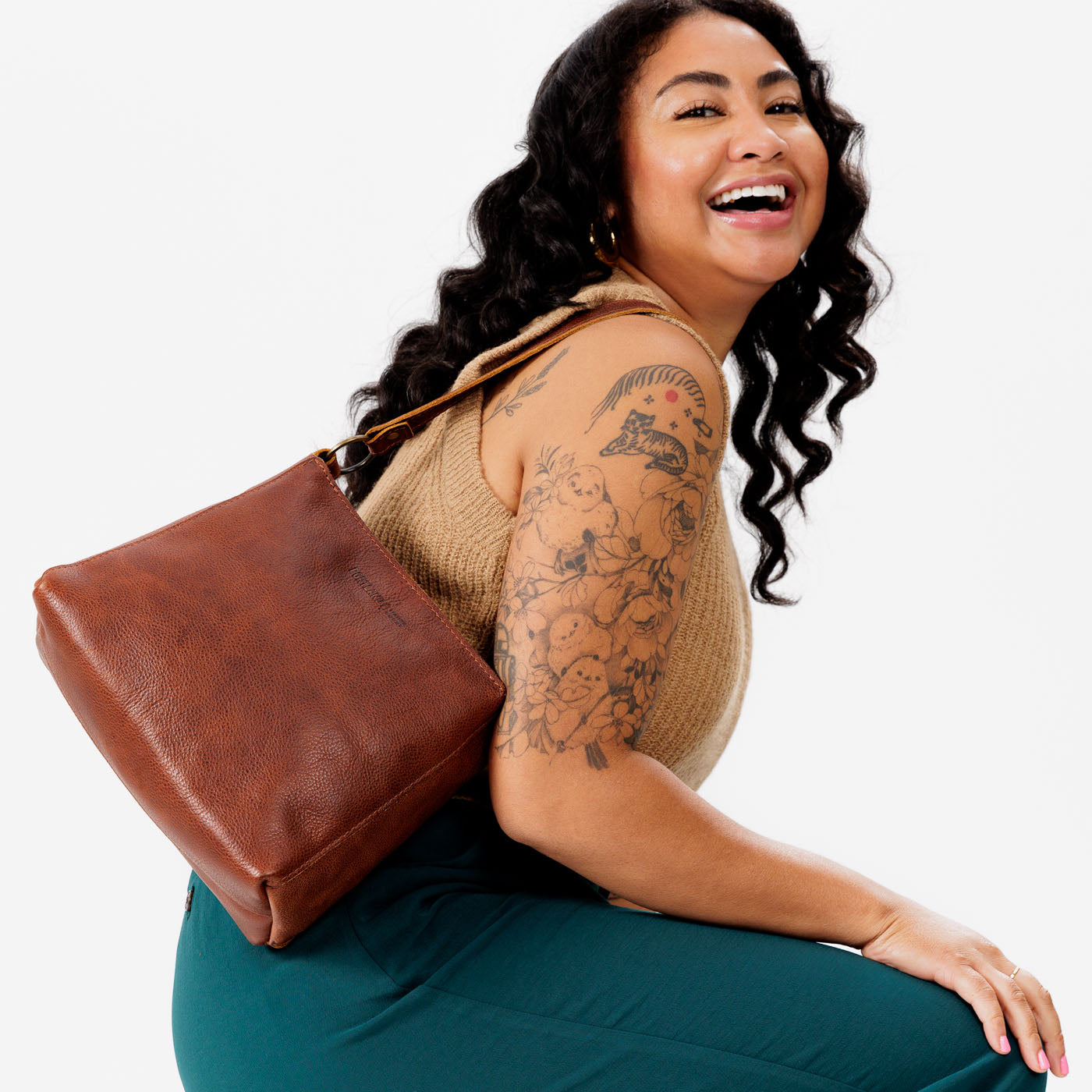 Almost Perfect' Triangle Shoulder Bag