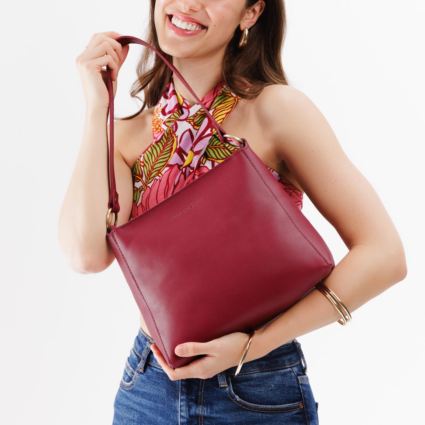 Almost Perfect' Triangle Shoulder Bag