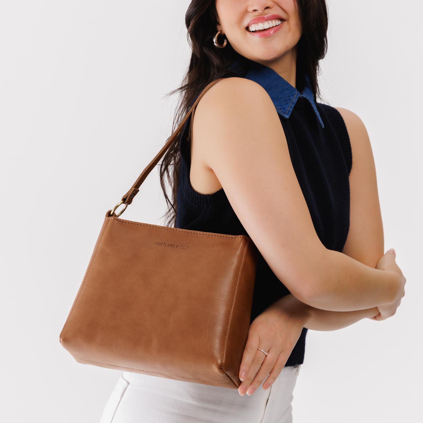 Almost Perfect' Triangle Shoulder Bag