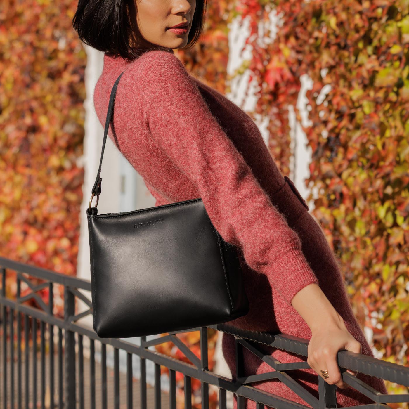 Almost Perfect' Triangle Shoulder Bag