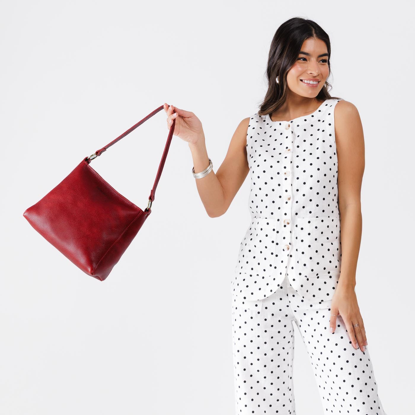 Almost Perfect' Triangle Shoulder Bag