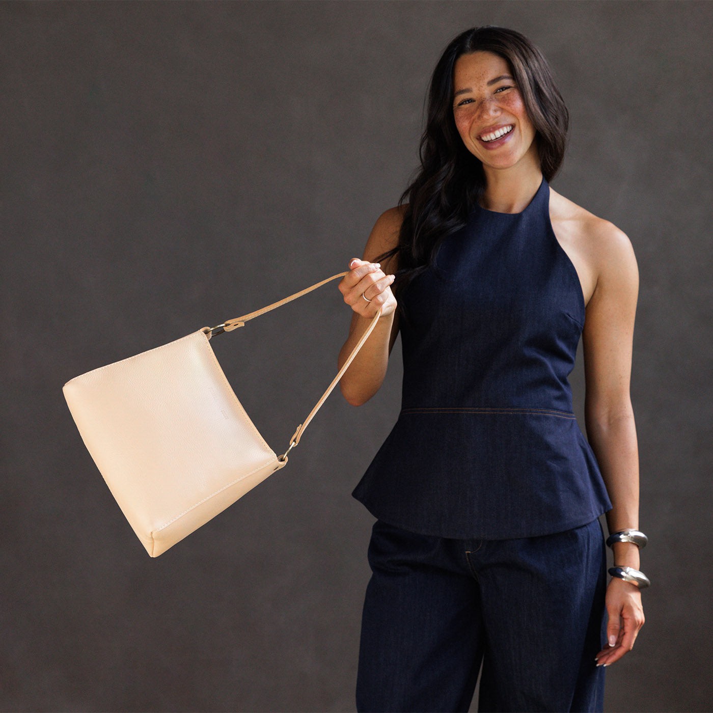 Almost Perfect' Triangle Shoulder Bag