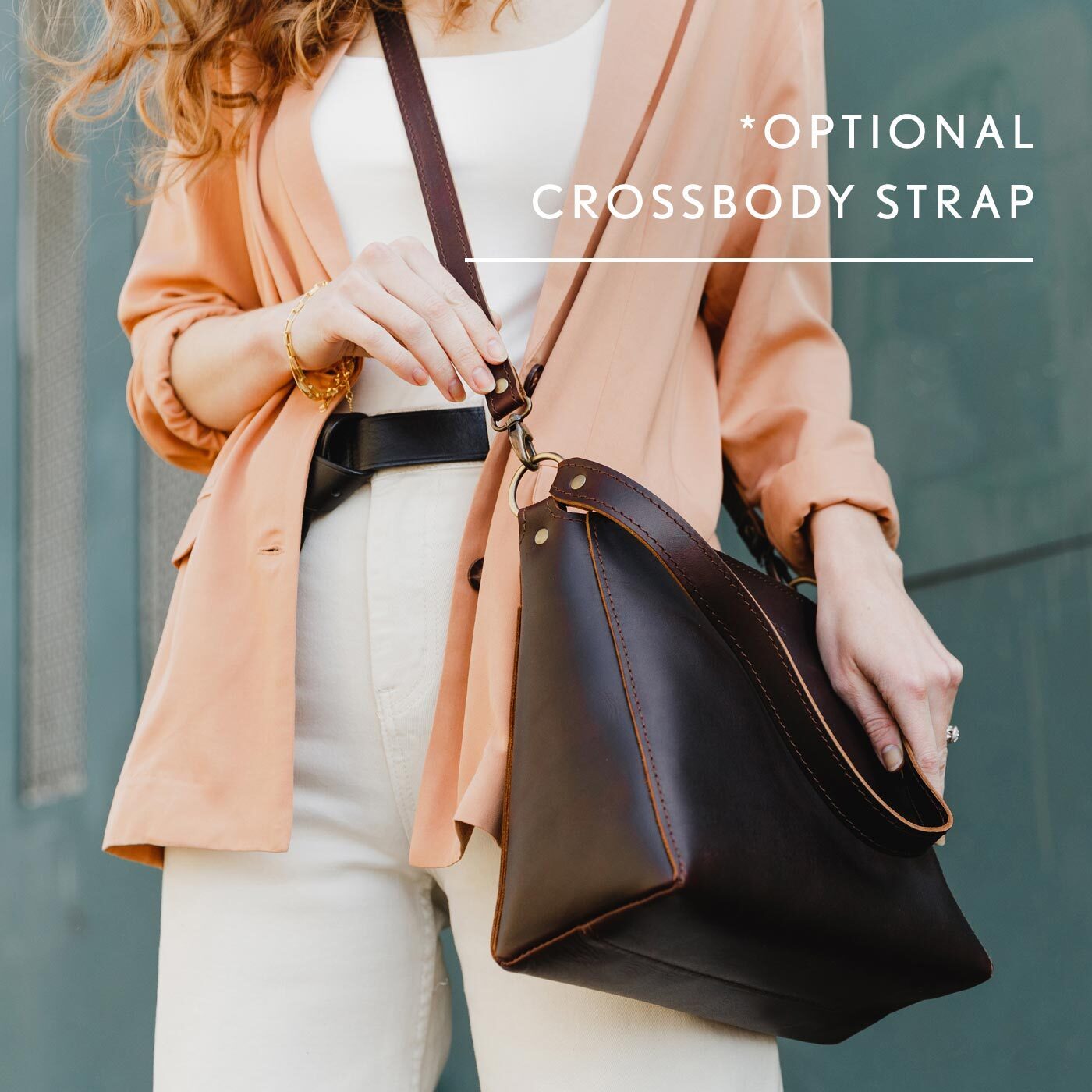 Almost Perfect' Triangle Shoulder Bag
