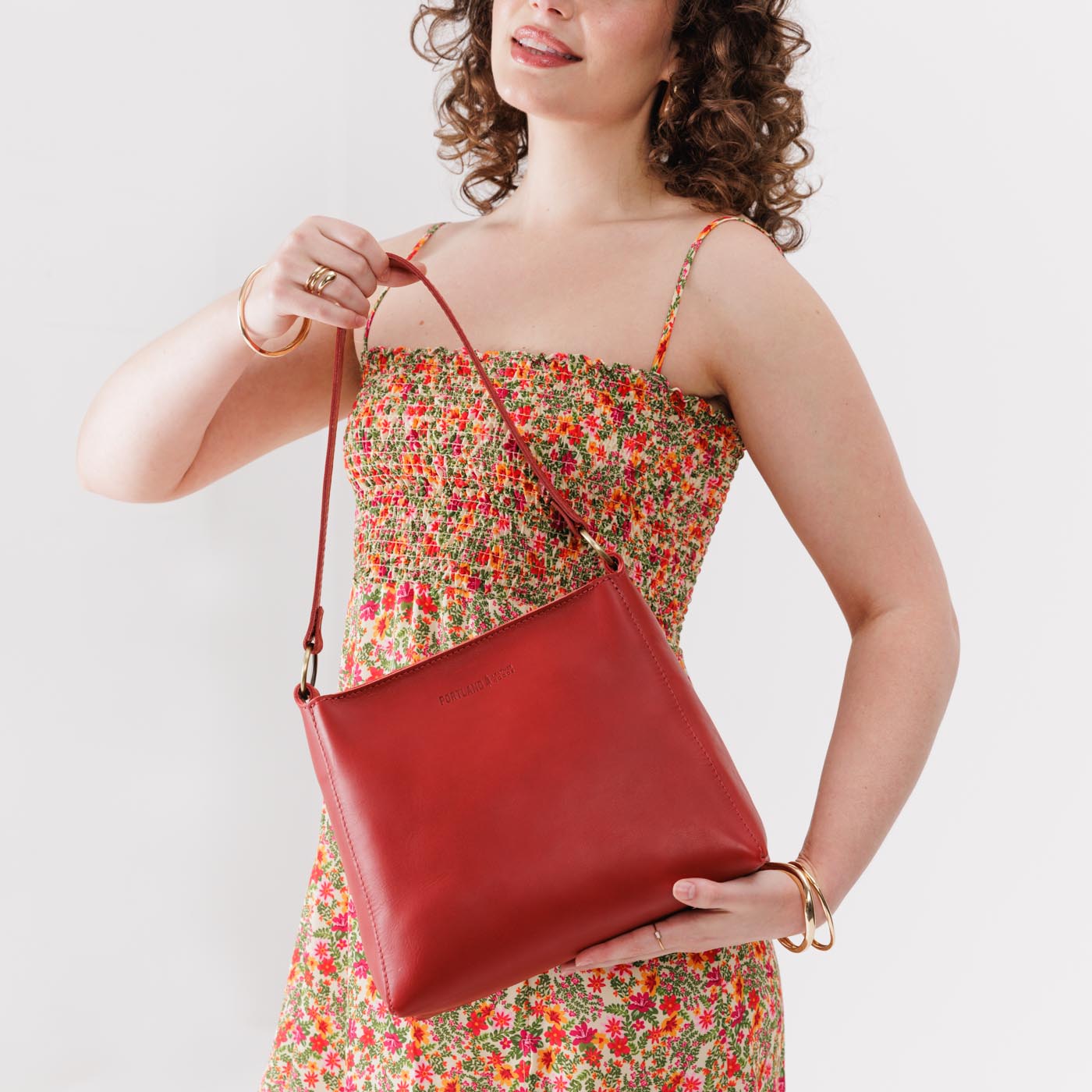 Almost Perfect' Triangle Shoulder Bag