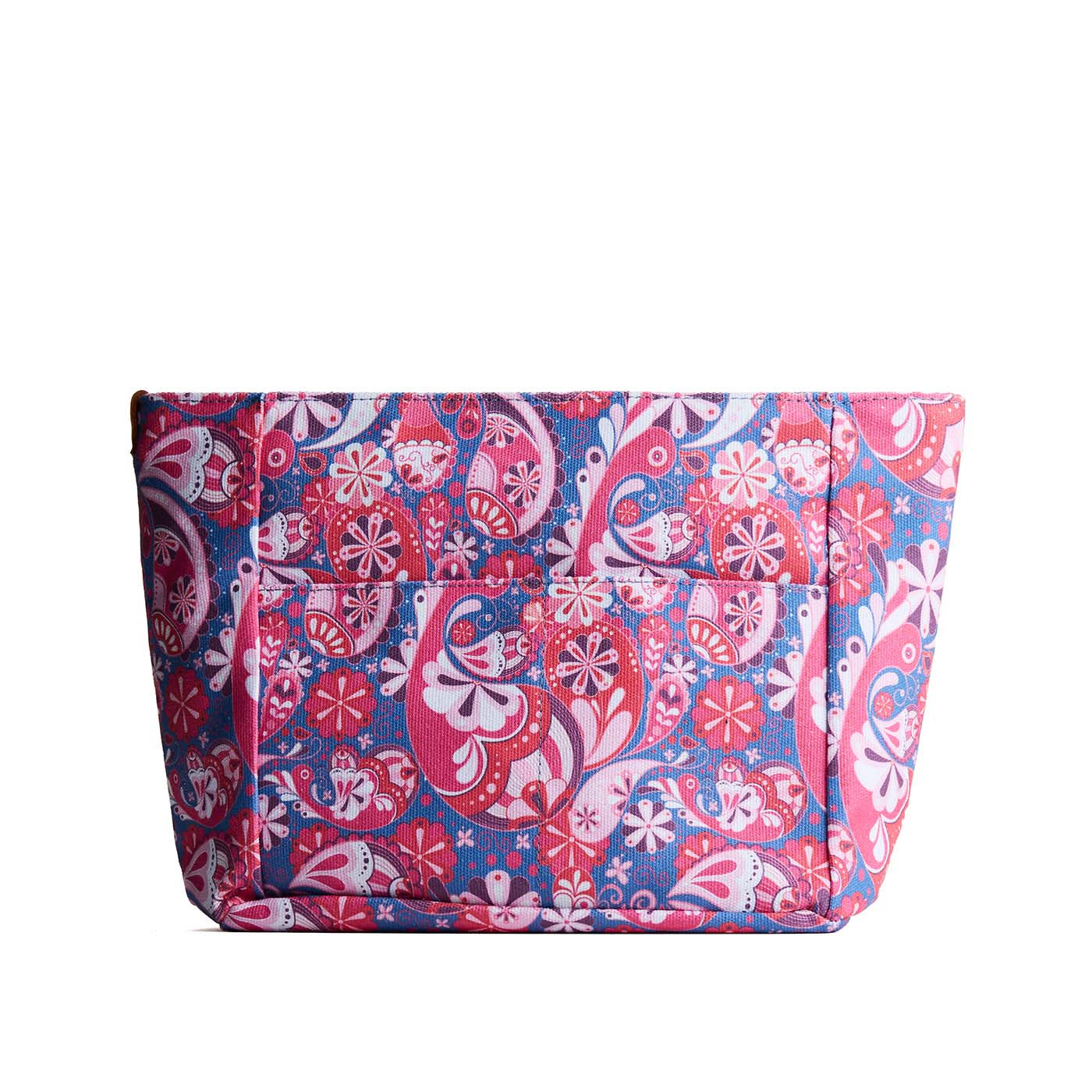 Printed Canvas Purse Organizer