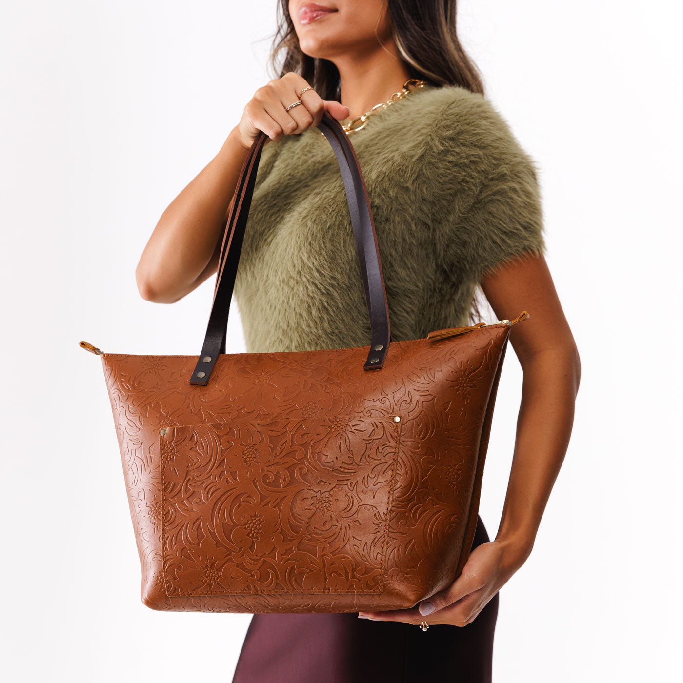 Leather Tote Bag